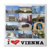zAT006 VIENNA I Love タイル (正面)