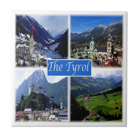 zAT007オーストリア・チロル タイル (正面)