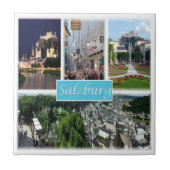 zAT008 SALZBURGオーストリア， タイル (正面)