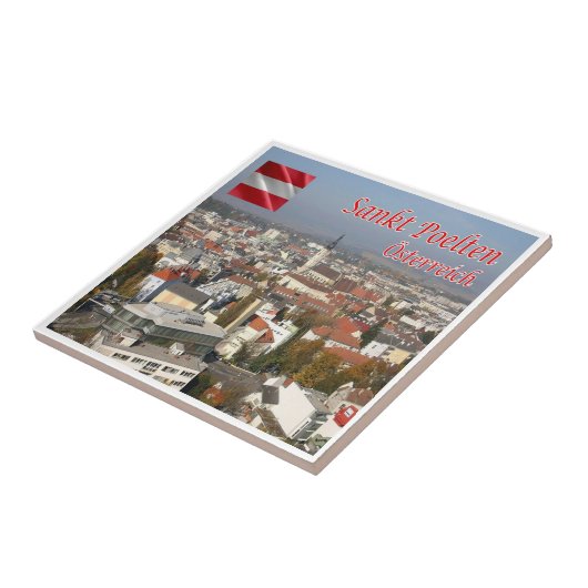 zAT012 SANKT PELTENオーストリア， タイル (側面)