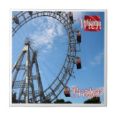 zAT014 WIEN PRATERオーストリア， タイル (正面)