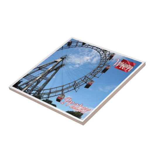 zAT014 WIEN PRATERオーストリア， タイル (側面)