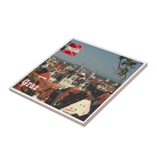 zAT015 GRAZオーストリア， タイル (側面)