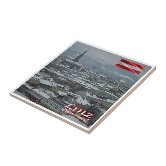 zAT016 LINZオーストリア， タイル (側面)