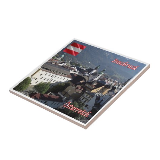 zAT018 INNSBRUCKオーストリア， タイル (側面)