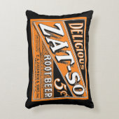 Zat-So 5セントのルートビール アクセントクッション (正面(垂直))