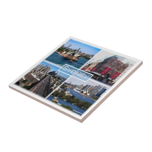 zAU008 SYDNEY, Mosaic, Australia, Oceania, タイル (側面)