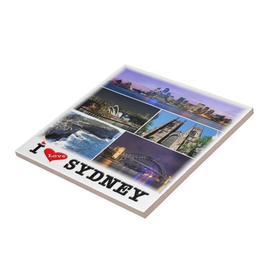 zAU014 SYDNEY, Mosaic, Australia, Oceania, タイル (側面)