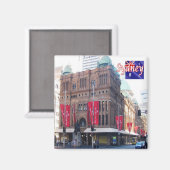 zAU024 SYDNEY，オーストラリア，オセアニア，冷蔵庫 マグネット (正面/裏面)