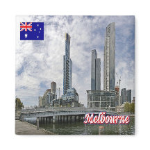 zAU042 MELBOURNE, Queens Bridge，オーストラリア，冷蔵庫