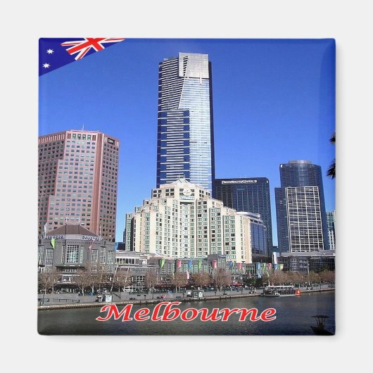 zAU044 MELBOURNE,オーストラリア,オセアニア, マグネット (正面)