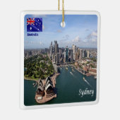 zAU048 SYDNEY、オーストラリア、オセアニア、 セラミックオーナメント (右)