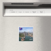 zAU048 SYDNEY，オーストラリア，オセアニア，冷蔵庫用マグネット マグネット (インサイチュ (食洗機))