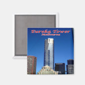 zAU056 MELBOURNE, EUREKA TOWER，オーストラリア，冷蔵庫 マグネット (正面/裏面)