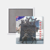 zAU083 BRISBANE,オーストラリア,オセアニア,冷蔵庫 マグネット (正面/裏面)