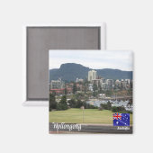 zAU086 WOLLOGONG,オーストラリア,オセアニア,冷蔵庫 マグネット (正面/裏面)