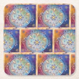 Zauber - Untersetzer スクエアペーパーコースター