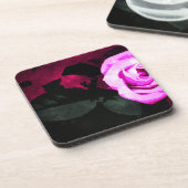 Zauberhaftes Rosen-Design コースター (左側)