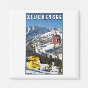 Zauchenseeのスキー場 マグネット