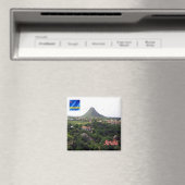 zAW006 ARUBA、パノラマ、アメリカ、冷蔵庫 マグネット (インサイチュ (食洗機))