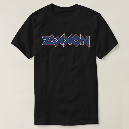 ZaxxonロゴクラシックTシャツ Tシャツ (デザイン正面)
