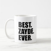 Zaydeの最も最高のなユダヤ人の祖父 コーヒーマグカップ (左)