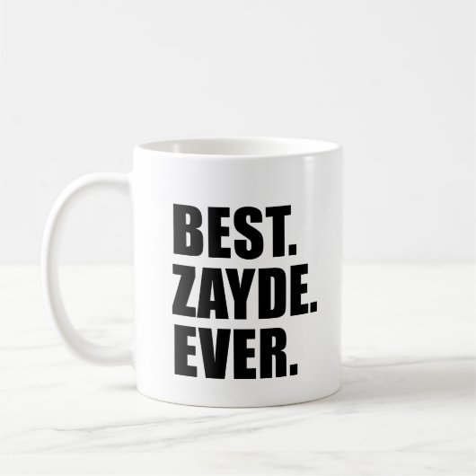 Zaydeの最も最高のなユダヤ人の祖父 コーヒーマグカップ (左)