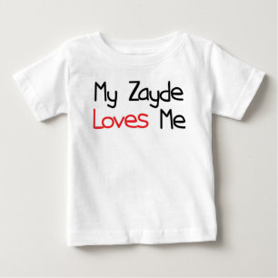 Zaydeは私を愛します ベビーTシャツ