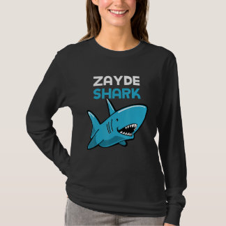 Zayde Shark Funny Family Tシャツ