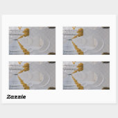 Zayed Grand Mosque教主のコラム、アブダビ 長方形シール (シート)