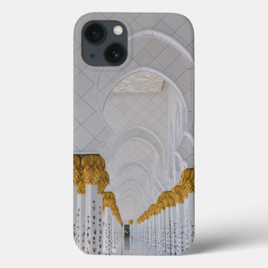 Zayed Grand Mosque教主のコラム、アブダビ Case-Mate iPhoneケース (裏面)