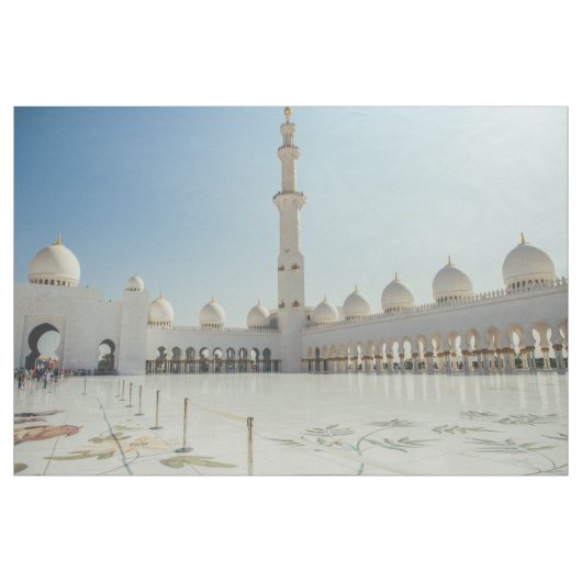 Zayed Grand Mosque、アブダビ教主 ファブリック (ヤード)