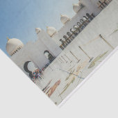 Zayed Grand Mosque、アブダビ教主 薄葉紙 (詳細)