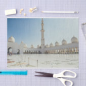 Zayed Grand Mosque、アブダビ教主 薄葉紙 (クラフト)