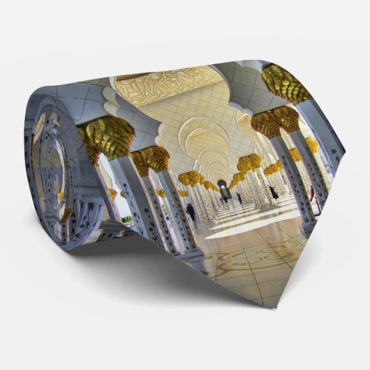 Zayed Grand Mosque Corridor教主 ネクタイ (ロール)