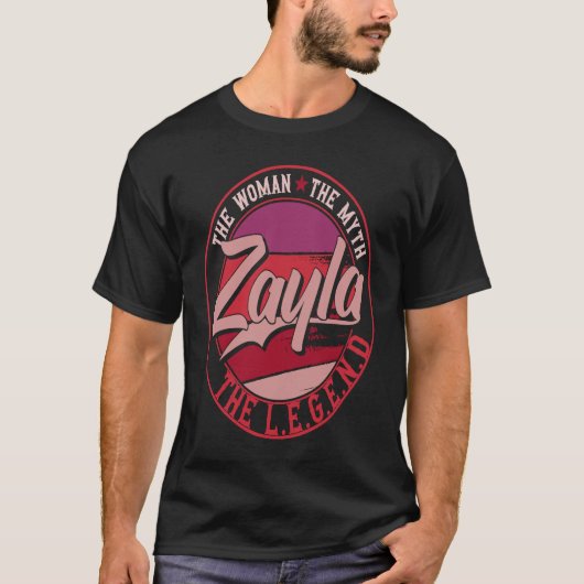 Zayla the Lady of Myth the Legend Tシャツ (正面)