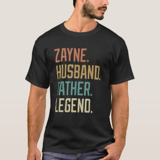 Zayne 夫 父伝説 父の日 レトロ tシャツ