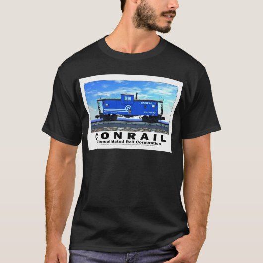 ZAZ462 CONRAILの車掌車ポスター Tシャツ (正面)