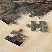 ZaZen Temple Monkey Arashiyama Kyoto Japan ジグソーパズル (側面)