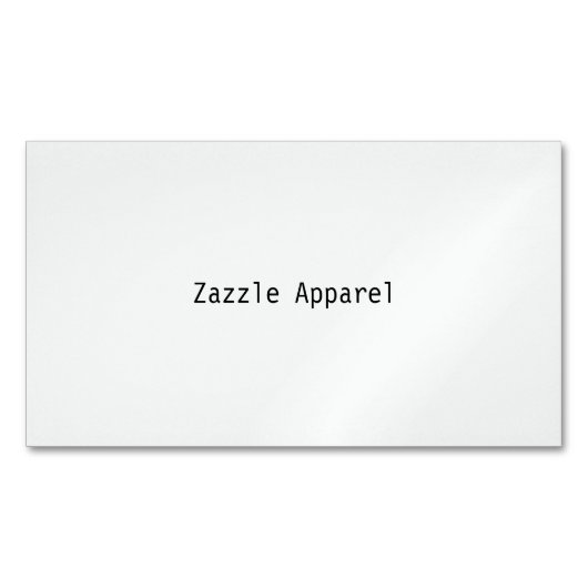 Zazle Aparel EFF1カ荷車を引くード マグネット名刺 (正面)