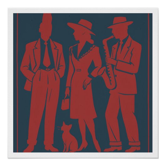 Zazous Gift Tag ポスター (正面)