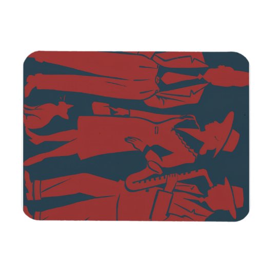 Zazous Gift Tag マグネット (横)