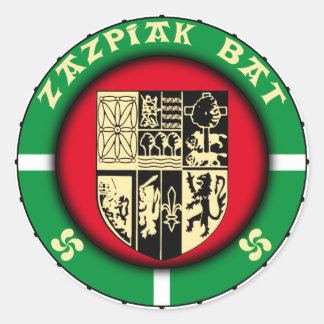 zazpiak bat sticker ラウンドシール