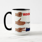 Zazz_It著カスタムな写真のゲームのマグ15ozのマグ マグカップ (左)