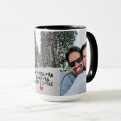 Zazz_It著カスタム15ozの(あなたの加えて下さい)写真のマグ マグカップ (正面右)