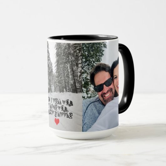 Zazz_It著カスタム15ozの(あなたの加えて下さい)写真のマグ マグカップ (正面右)