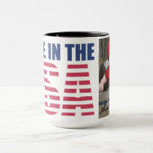 Zazz_it著米国のカスタムなマグでなされる15ozベビー マグカップ (中央)