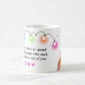 Zazz_it著11ozコンボのカスタムなコーヒー828 コーヒーマグカップ (中央)