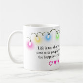 Zazz_it著11ozコンボのカスタムなコーヒー828 コーヒーマグカップ (左)