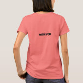 ZAZZEL、ZAZZAL2、"今日祝います" Tシャツ (裏面)